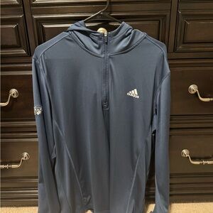 Adidas Navy Blue Q zip Hoodie ft. The Ranch Golf Club